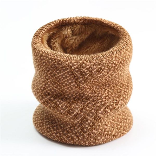 

knitted neck scarf ring snood winter women collar scarves men thick outdoor face cover bandana fur cotton scarfs jlltnh carshop2006, Blue;gray