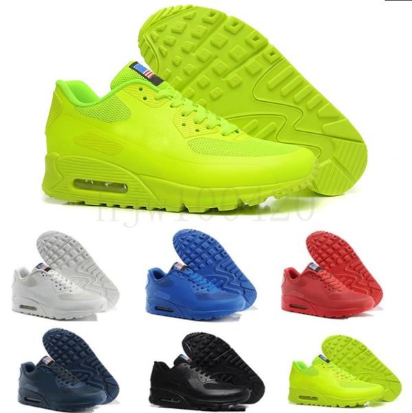 

2020 prm 90s qs hyp running shoes sale online fashion independence day zapatillas usa flag sport sneakers 90s des chaussures size 36-46