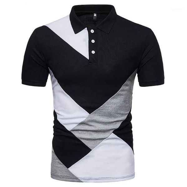 

men's polos wisefin 2021 men shirt man summer casual stitching breathable short sleeve high quantity daily tee d301, White;black