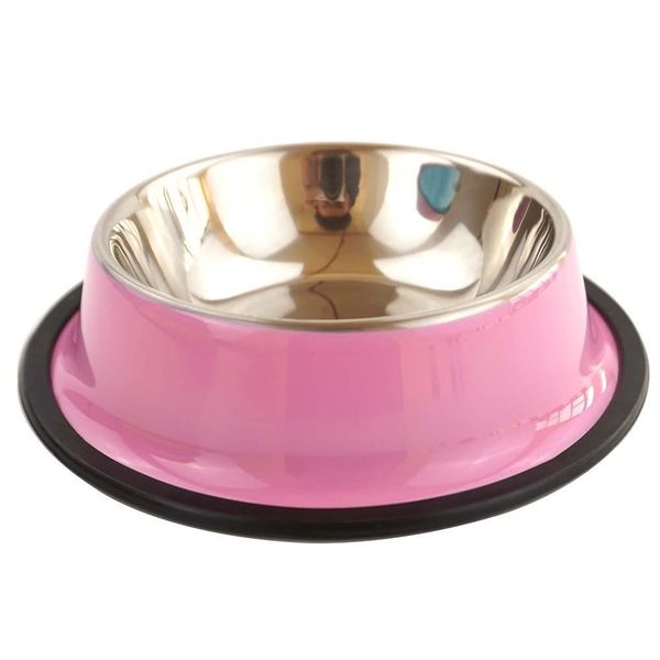 

dog bowls stainless steel puppy dog feeder feeding food water dish bowl pet dogs cat new dog bowl sqctnf lyqlove