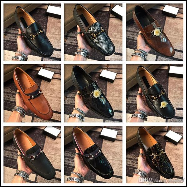 

61 men dress shoes male handmade business shoes italian embroidery designer oxfords shoes fashion black flock loafers size 39-46 33