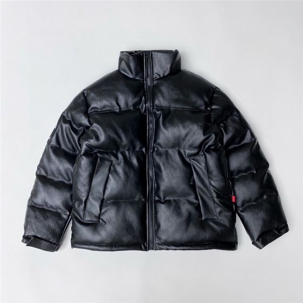 

20fw women's men's thick coat autumn and winter fashion windbreaker coat down thick coat jacket asian size men's women, Black