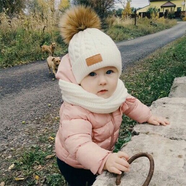 

2020 autumn winter children knitted hat beanie newborn warm crochet hats fashion kids boys and gilrs casual outdoor travel skull cap e101002, Yellow