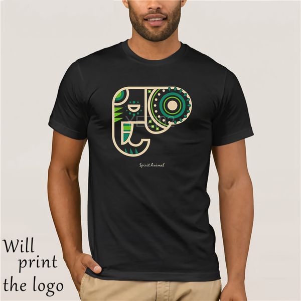 

olifant geest dierlijke ontwerp kunst t-shirt 100% katoen tshirt nieuw zonder tags sport hooded sweatshirt hoodie