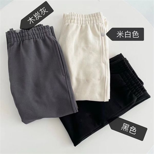 

new pants clothing, the new m embroidered guard pants, couple's guard pants and leisure guard pants clothing sale, White;black
