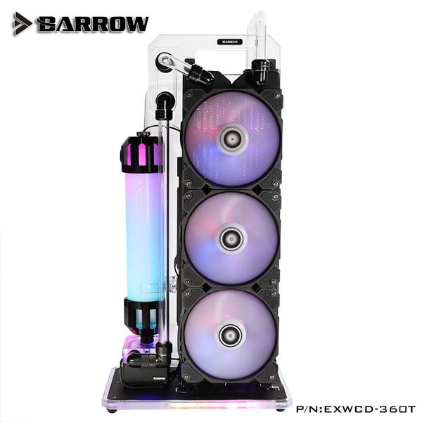 

barrow external water cooling dock for itx case ,lapcomputer modified ,notebook watercooler accessory exwcd-240/360