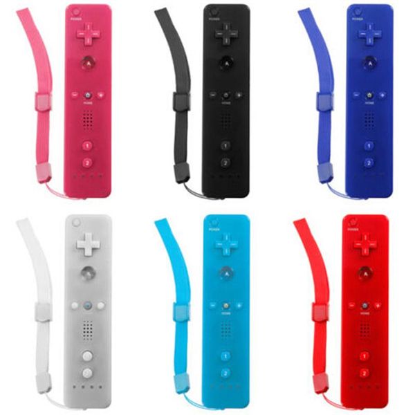 

comfortable wireless remote wiimote controller with wrist with silicone case gamepad joystick for wii 2020 u