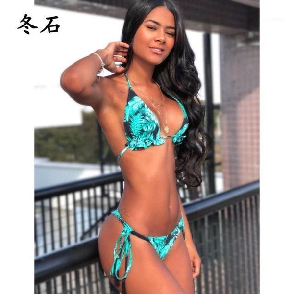 

women's swimwear bikinis set summer bathing suits low waist padded floral swimsuit brazilian biquinis leopard triangle swimwear1, White;black