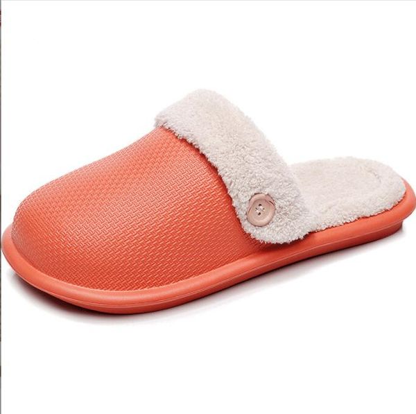 

waterproof flats low womens slippers fur cotton warm slides for ladies girls outdoor indoor sandals pink red black grey loafers mule