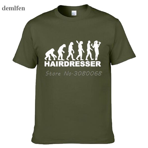 

funny hairdresser evolution casual summer short sleeve printing short sleeve tees tees sport hooded sweatshirt hoodie men t shirt
