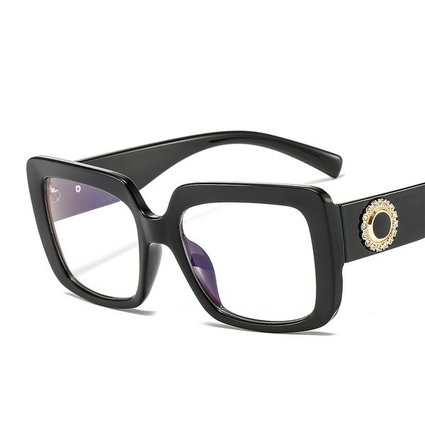 

square transparent sunglasses brand retro designer diamond rectangle fashion glasses female women glasses sun ladies 2020 krcvd, White;black