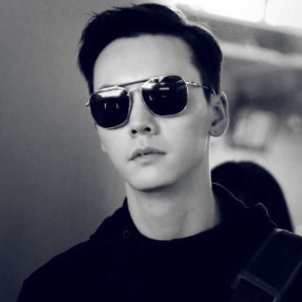 

new men's trend sunglasses fashion 2020 driving myopia summer cool sunglasses, White;black