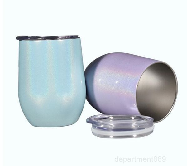 

tumbler wine cups cards water botter нержавеющая сталь радуга в форме кружки двойной слой вакуумная кружка 9 цветов 12 унций бесплатные быст