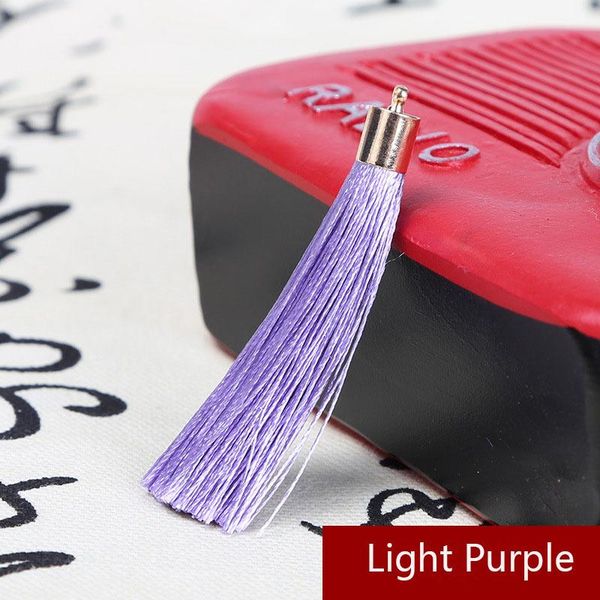 

2019 новые 10 шт. лот 6 см малые хлопчатобумажные шелковые кисточки для сережек с металлическими колпачками очаровательные подвески с кисточ