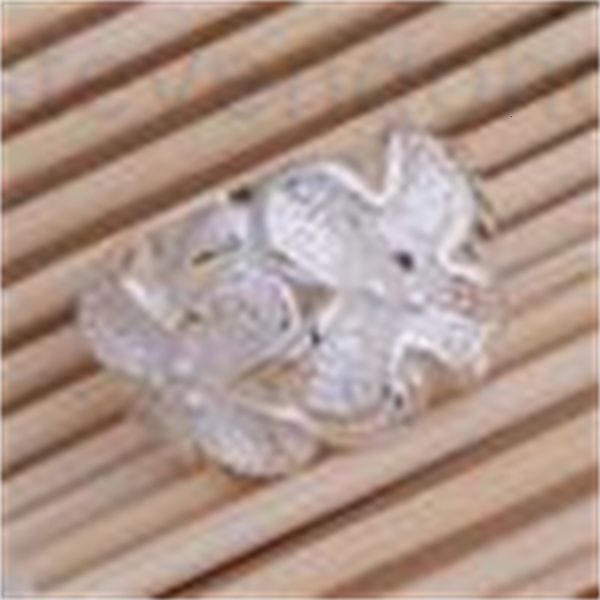 

quality 925 silver # flower ring 6-9 fashion jewelry for women 10factory/lot