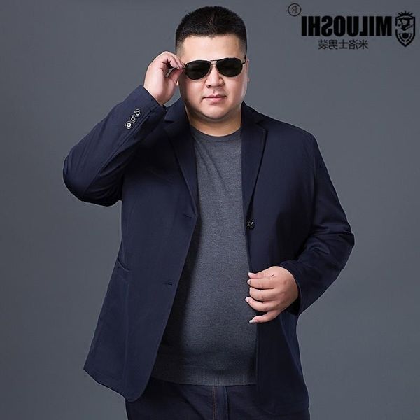 

10xl 9xl 8xl 6xl 5xl fashion blazer mens casual jacket solid color cotton men blazer jacket men classic mens suit jackets coats, White;black