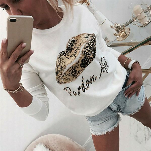 

autumn womens o neck long sleeve hoodie sweatshirt ladies casual hooded pullover jumper warm winter girls clothes, Black
