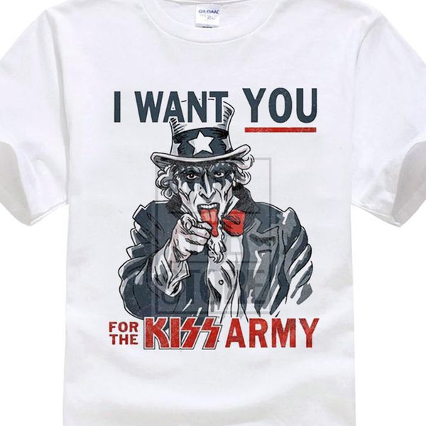 

2017 customize kiss uncle sam i want you kiss army rock tour merch punk indie design cool sport hooded sweatshirt hoodie t shirt