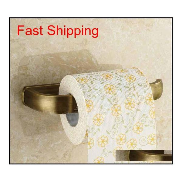 

wall mounted antique brass toilet paper holder single lev qylytu packing2010