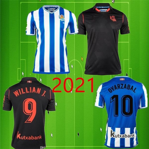 

20 21 real sociedad soccer jerseys royal society prieto granero girretxe carlos football 2020 2021 shirts uniform, Black;yellow