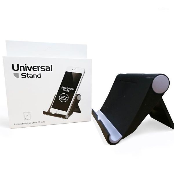 

universal tablet desk holder foldable cellphone stand mount adjustable phone bracket under 11 inches back pink white blue1