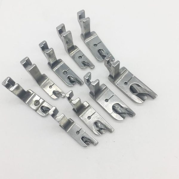 

sewing notions & tools all size industrial machine hemmer presser foot/feet for juki brother typical consew sunstar singer jack, Black