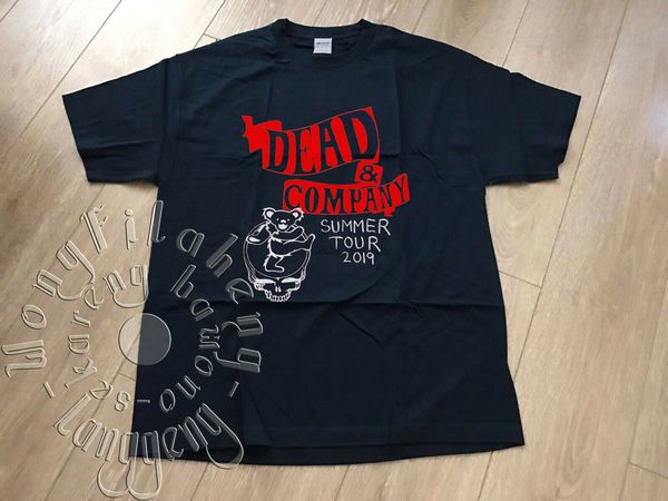 

new dead and company t-shirt summer tour 2020 poster john mayer brand style short sleeve sport hooded sweatshirt hoodie