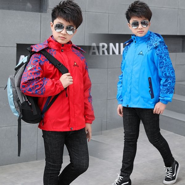 

wear new korean version of spring autumn winter stormwear, big children's small letters and cotton three in oneblack friday