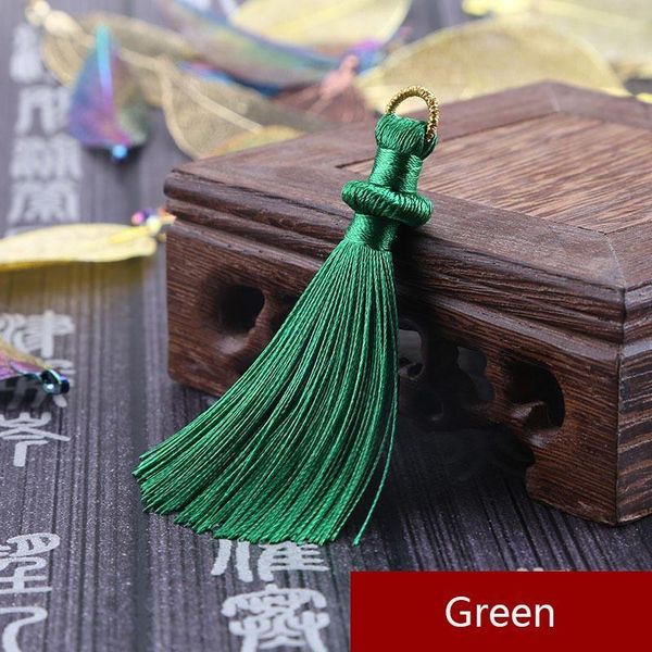 

mibrow 10pcs lot 8cm multicolor cotton silk tassel cords for earrings charm pendant satin tassel jewelry making findings h jllzml