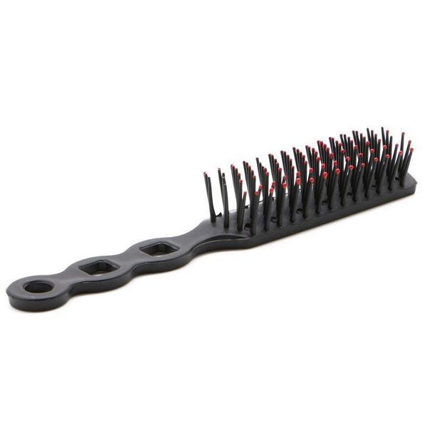 

professional salon hairdressing professional cushion massage plastic hair comb q0kd profession wmtgpn, Silver