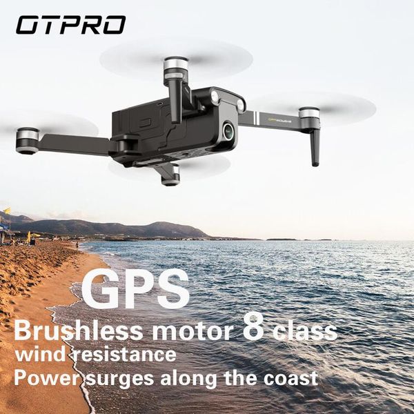 

drones otpro 4k uhd gps brushless mini rc drone with fpv wifi hd camera gimbal quadcopter professional rtf dton vs h117s zino
