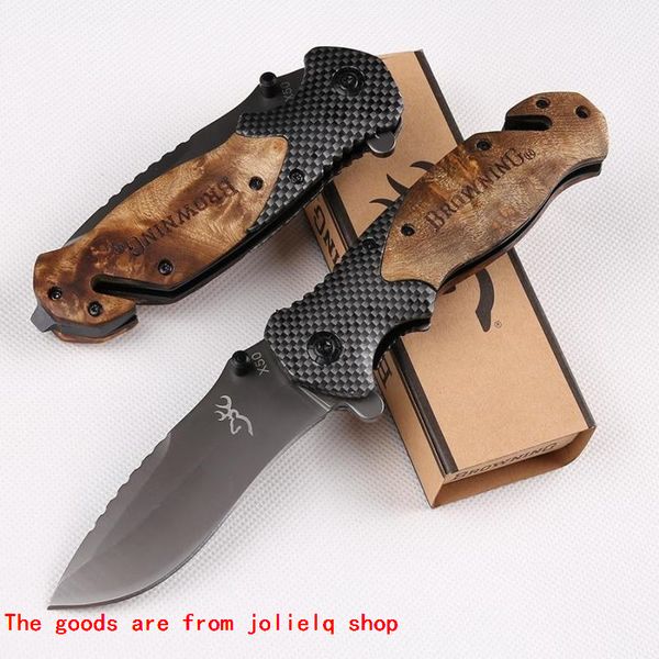 

x50 flipper browing корабль из сша титановый карманный складной нож 440c 57hrc тактический кемпинг охота на охоту на выживание ножи утилита