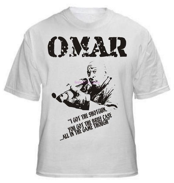 

2020 fitted men short omar little the wire cult tv office hoodie designers t shirts sweatshirt