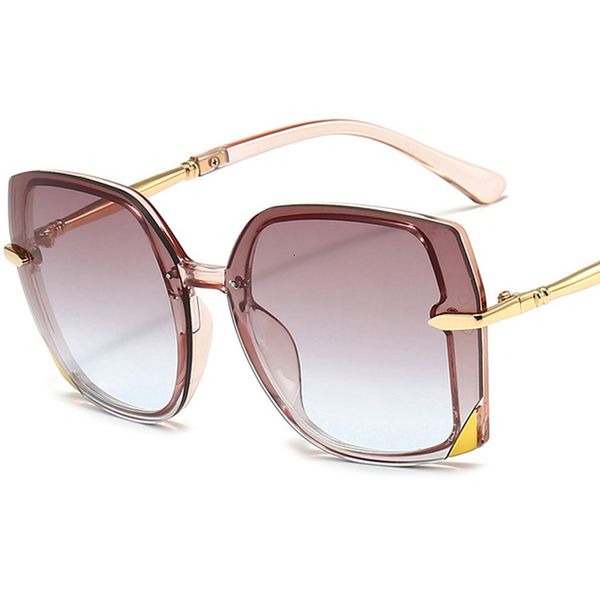 

retro women fashion designer metal zoning vintage dame new sunglasses lentes de sol muje, White;black