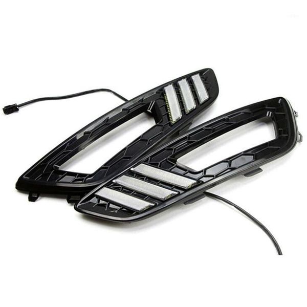 

for focus 3 2015 2016 2017 car drl daytime running lights led turning signal fog lamp on car more brightness waterproof1
