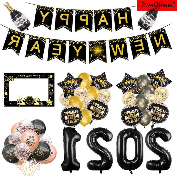 

balloon baloons confetti year air happy new birthday party supplies merry christmas decorations for home noel xmas tree ornament