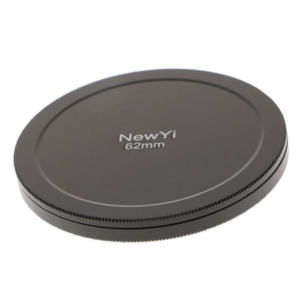 

62 mm/2.44 inch metal uv cpl filter case protection box lens cover stack storage cap