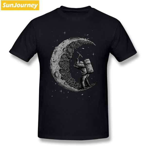 

digging the moon men t shirt new style selling plus size cotton custom short sleeve men's clothes sport hooded sweatshirt hoodie