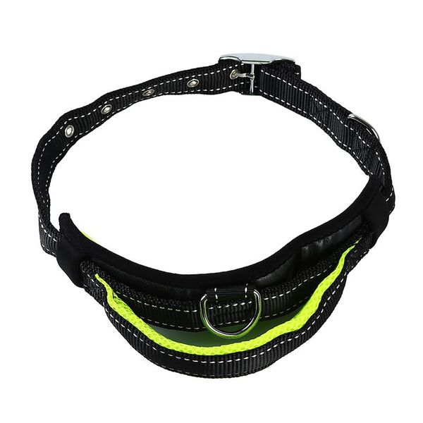 

double strand rope large dog leashes metal p chain buckle national color pet traction rope collar set for big dogs 1.2m length