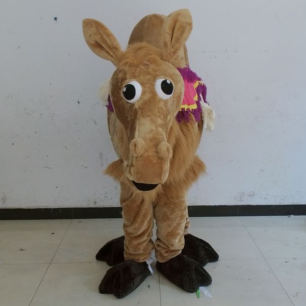 

mascot costumescamel mascot costume fancy costume anime came in four legs carnival party cartoon dress outfits halloween xmas easter ad clot, Red;yellow