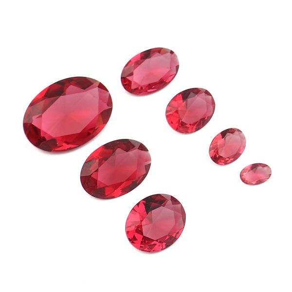 

10 pcs cubic zirconia birthstone rhinestone fuchsia color cabochon for earrings necklace making egg october faceted findings