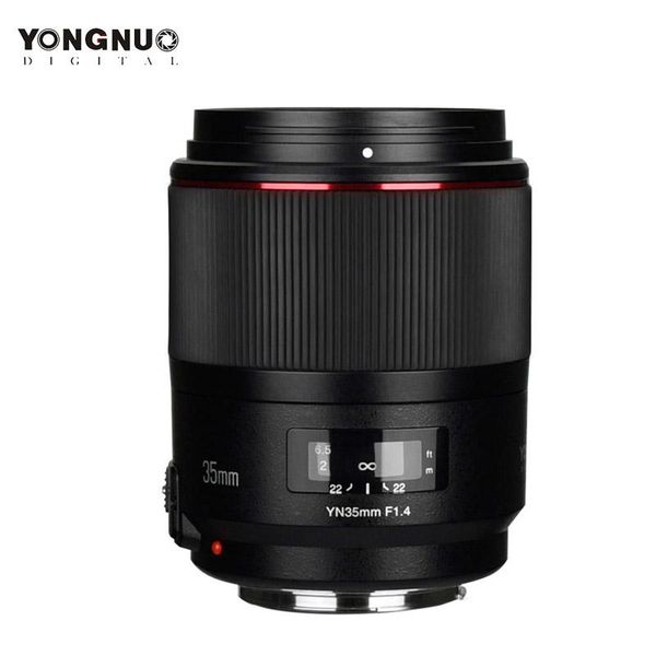 

yongnuo yn35mm f1.4 lens standard wide angle lens for canon bright aperture prime dslr camera for 600d 60d 500d 400d 5d ii