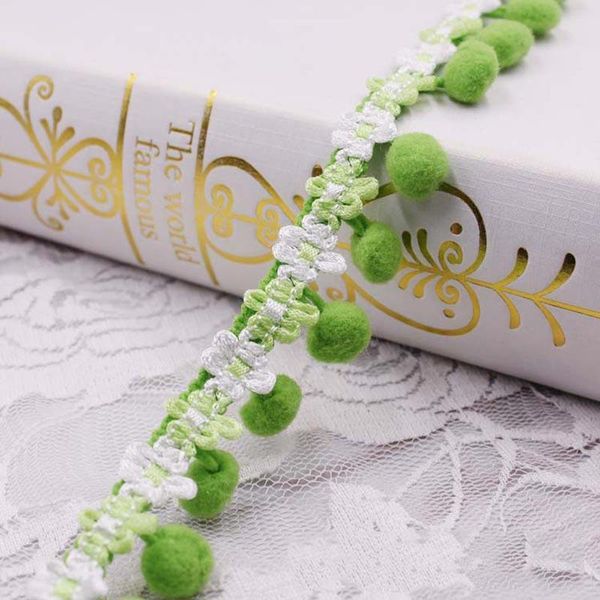 

pom trim lace fabric sewing accessories pompons trim tassel ball fringes ribbon sewing pom lace for diy material craft apparel h jlldrp