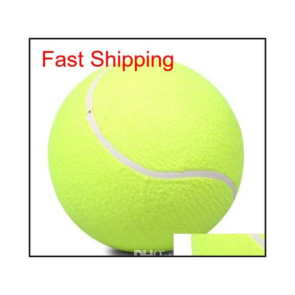 

24cm big inflatable tennis ball giant big giant pet dog puppy tennis ball thrower chucker launcher play toy outdoor sp qylcxy home2006