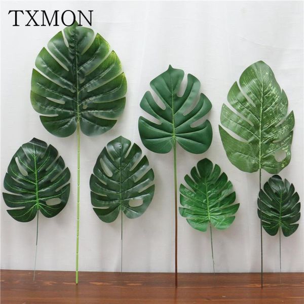 

vibrant artificial leaf plastic green plant garden leisure club bar home decoration fake leaf plant green simulation silk flower1