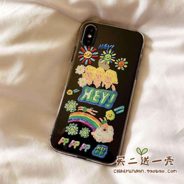 

for lovers 11pro mobile phone case xsmax6 8 7plus / xr transparent 12