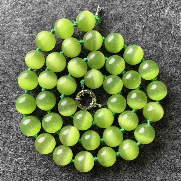 

заявление блестящего кристалла бусина choker strand ожерелья короткого воротник ключица цепь для женщин cat eyes stone ювелирных 18" b184, Golden;silver