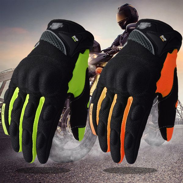 

suomy motorcycle racing glove moto motocross gants motorbike full finger cycling gloves touch screen luvas da motocicleta, Blue;gray