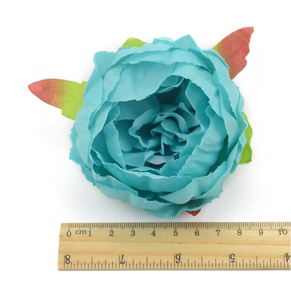 

1pcs 7cm large artificial decorative peony heads simulation diy silk flower head for wedding home party fake bbykqm