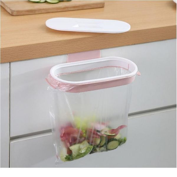 

kitchen trash bag storage rack cupboard kitchen bathroom hanging holders trash toys food containers kitchen accessories bbyymm